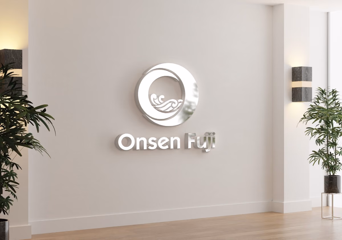 Onsen Fuji brand identity